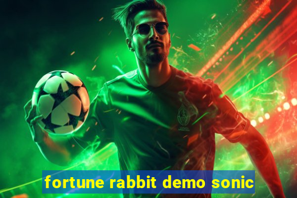 fortune rabbit demo sonic